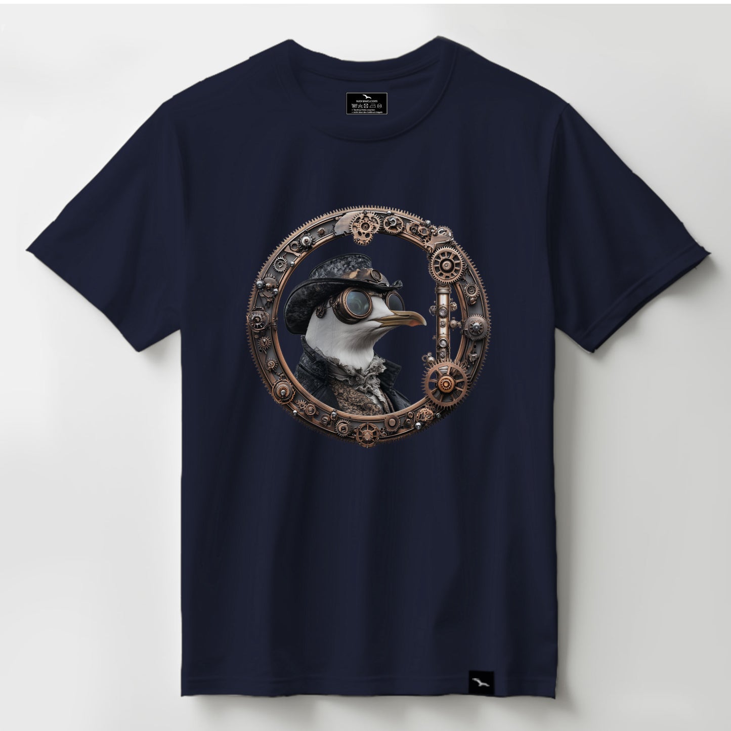 T-Shirt "Steam-Punk-gull"