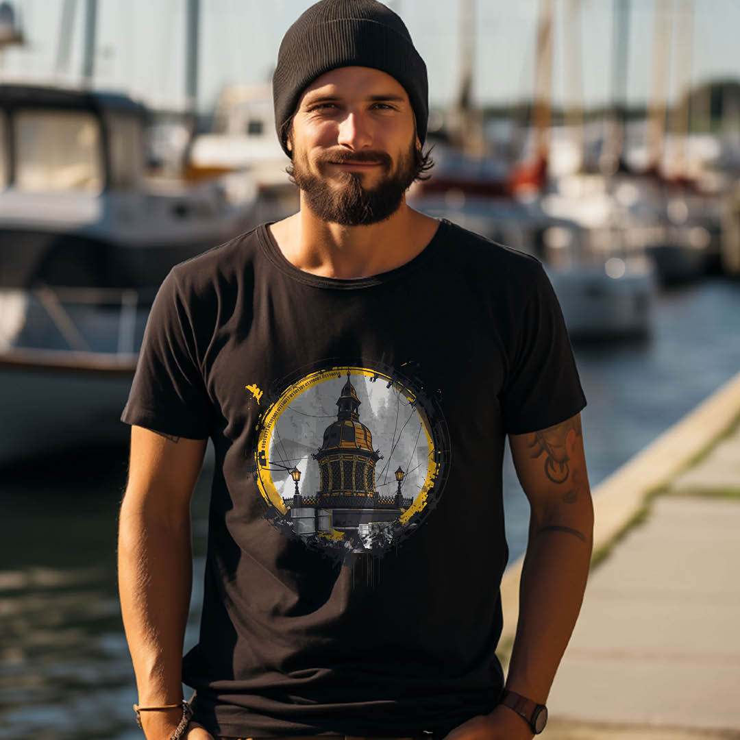 T-shirt "whistling Pig"